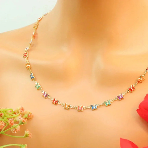 "New Beautiful Design Necklace Chain for Women/Girls, Gift, N535 - Picture 3 of 10
